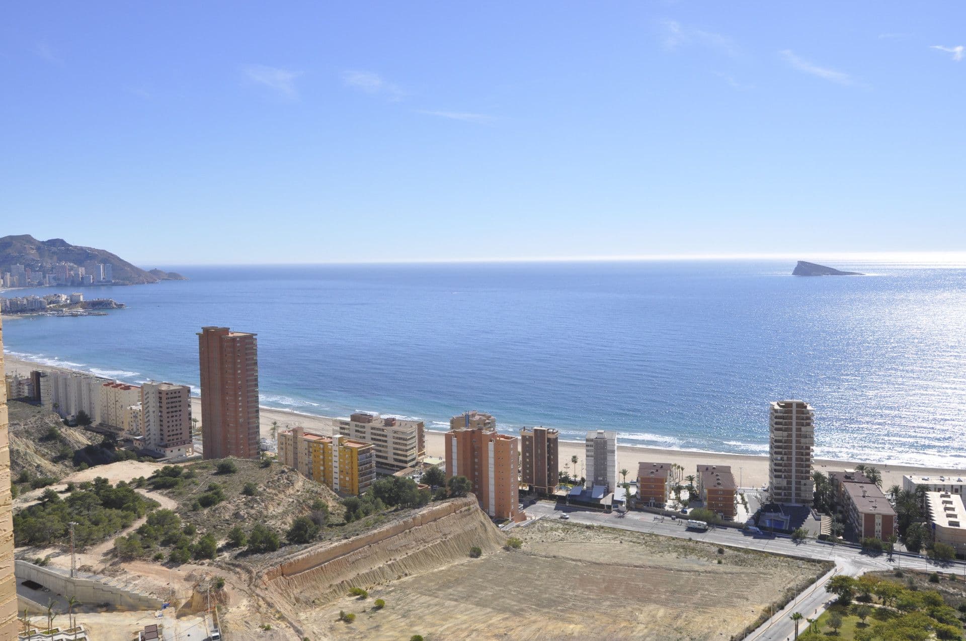 Luxury penthouse with views of the sea in Benidorm, Alicante.