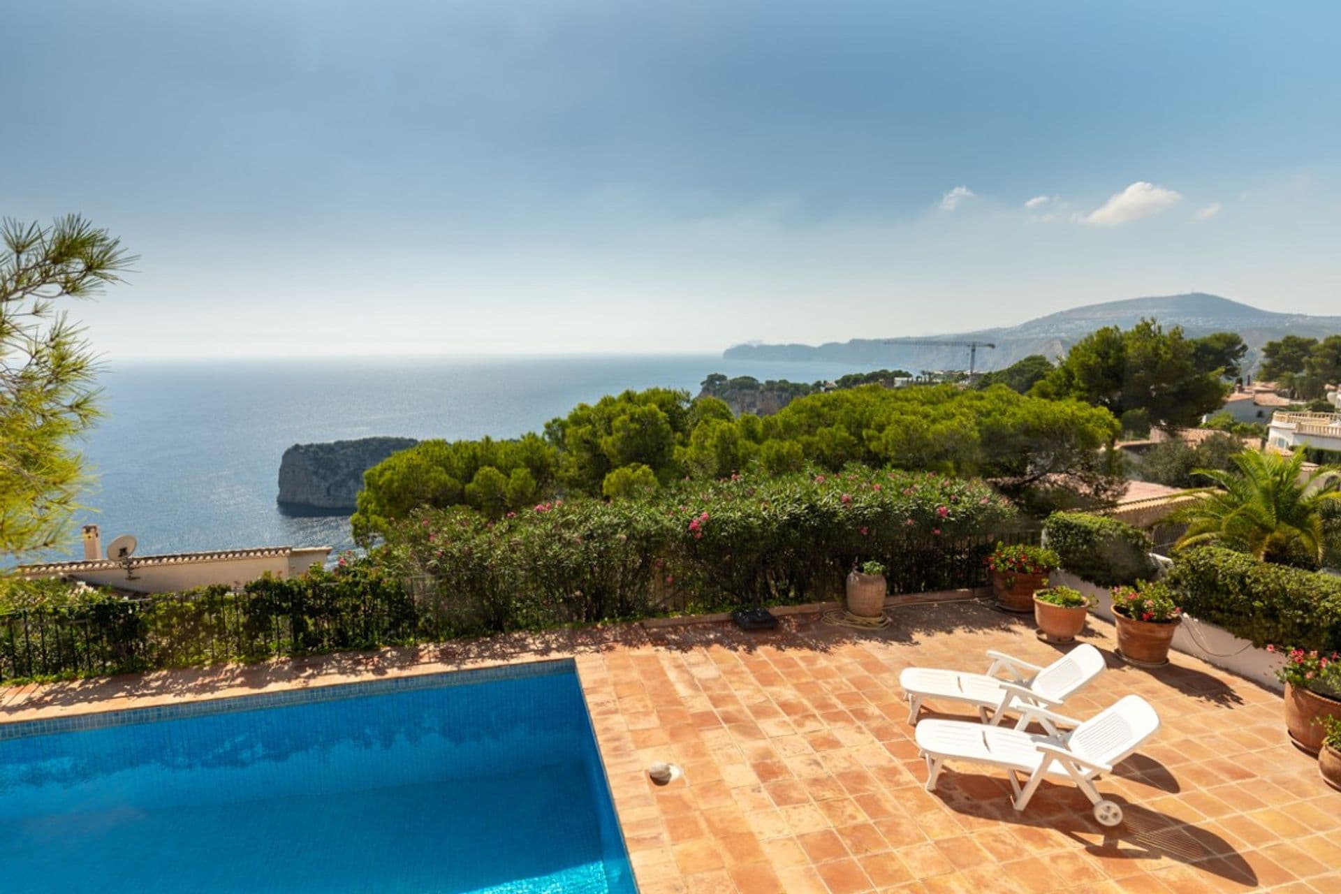 Rustic-style villa with sea views for sale in Ambolo, Javea.
