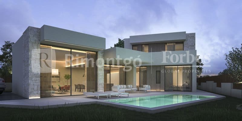 Projet de villa moderne situé dans le quartier de San Juan de Dénia (Alicante) Espagne
