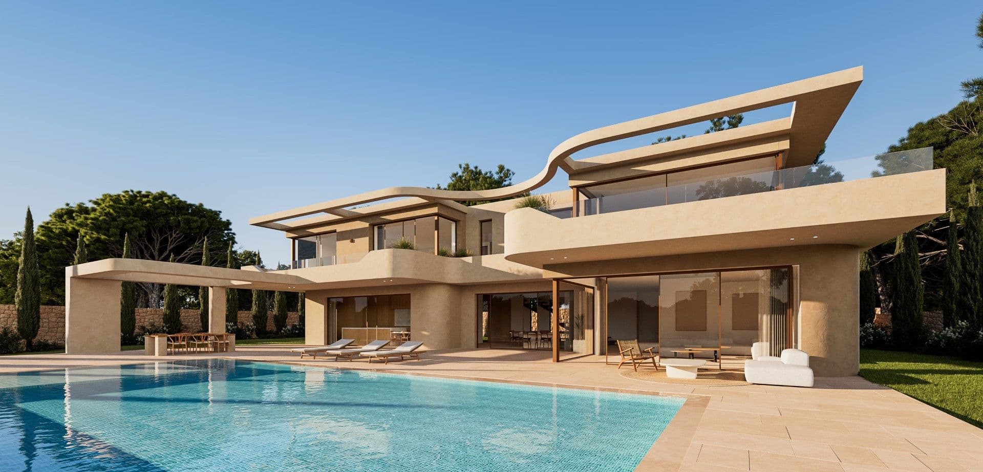 Exclusive villa project with panoramic sea views in Ambolo, Jávea (Alicante)